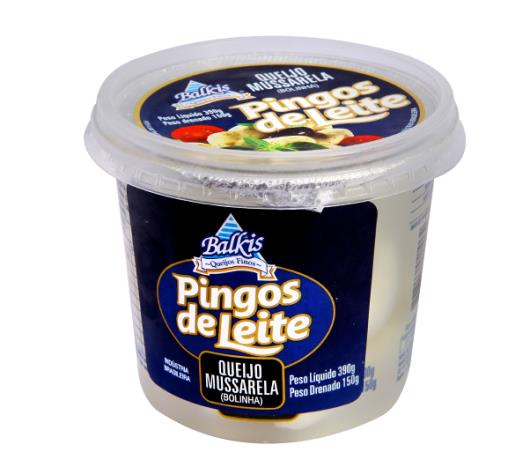 Queijo Mussarela Pingos de Leite Balkis 150g - Imagem em destaque