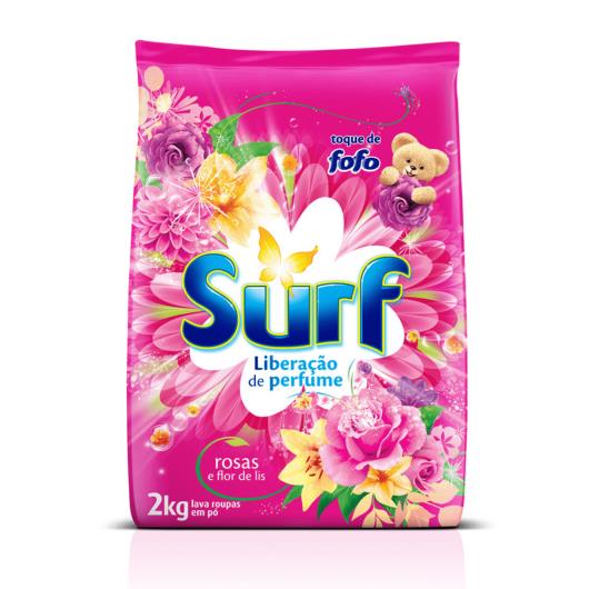 Detergente em Pó Surf Rosas e Flor de Lis 2kg - Imagem em destaque
