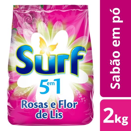 Detergente em Pó Surf Rosas e Flor de Lis 2kg - Imagem em destaque