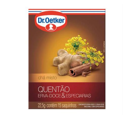 Chá de quentão erva doce/especiarias Oetker 22,5g - Imagem em destaque
