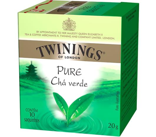 Chá verde Twinings pure 20g - Imagem em destaque
