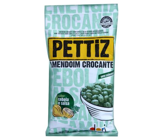 Amendoim crocante sabor cebola/salsa Pettiz Dori 500g - Imagem em destaque