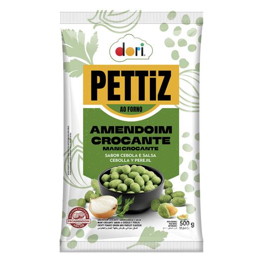 Amendoim Crocante Cebola e Salsa Dori Pettiz Pacote 500g - Imagem em destaque