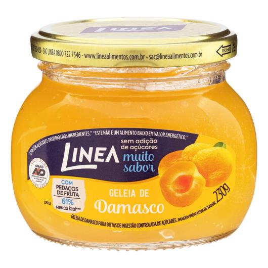 Geleia Damasco Linea Vidro 230g - Imagem em destaque