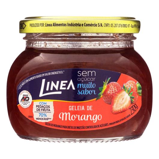 Geleia Morango Zero Açúcar Linea Vidro 230g - Imagem em destaque