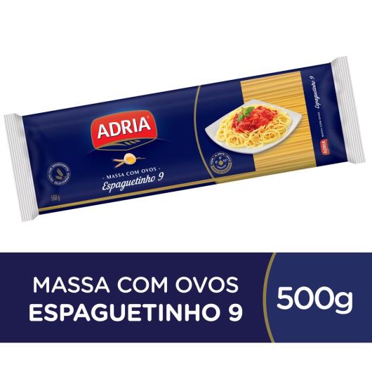 Macarrão Adria com ovos espaguetinho nº 9 500g - Imagem em destaque