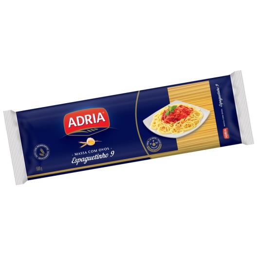 Macarrão Adria com ovos espaguetinho nº 9 500g - Imagem em destaque