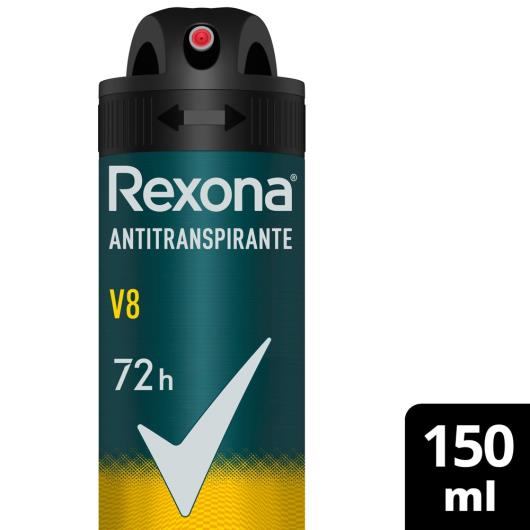 Desodorante Rexona Masculino V8 150ml - Imagem em destaque