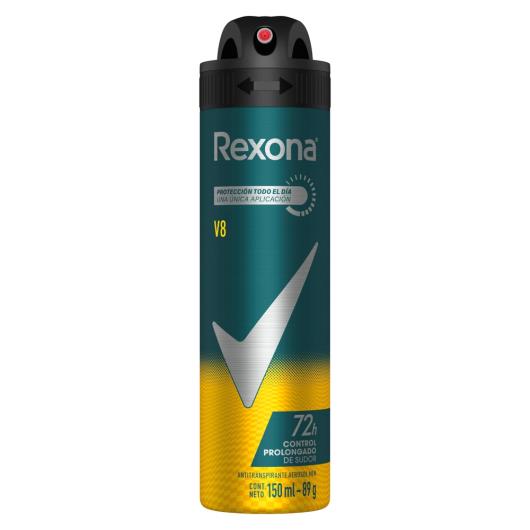 Desodorante Rexona Masculino V8 150ml - Imagem em destaque