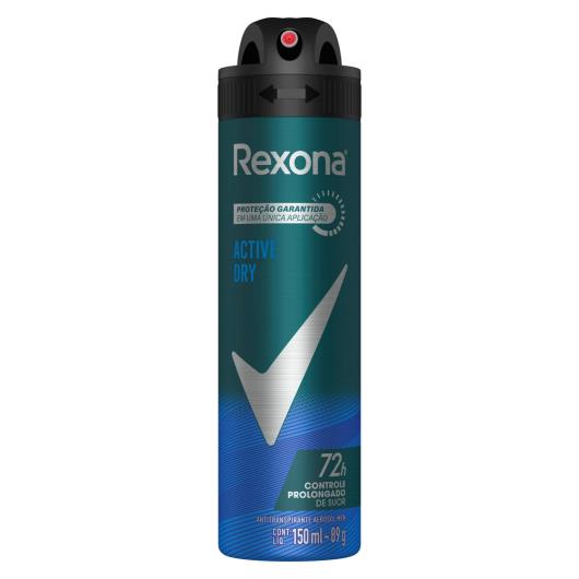 Antitranspirante Rexona Men Active Dry 150 ml - Imagem em destaque