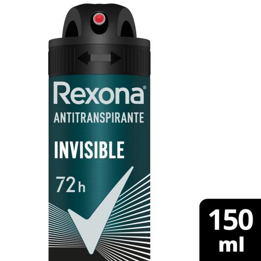 Antitranspirante Rexona Men Invisible 150 ml - Imagem em destaque