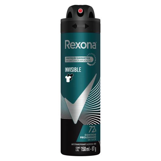 Antitranspirante Rexona Men Invisible 150 ml - Imagem em destaque