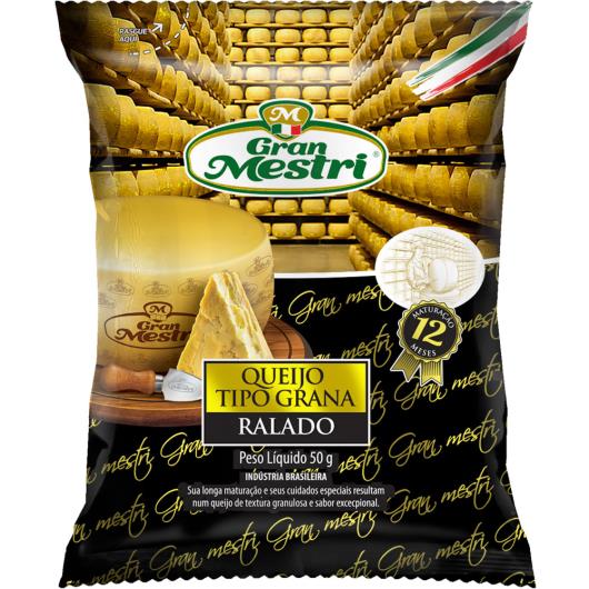 Queijo Gran Mestri ralado tipo Grana 50g - Imagem em destaque
