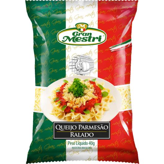 Queijo parmesão ralado Gran Mestri 40g - Imagem em destaque