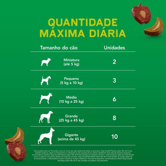 Petisco DOG CHOW Cães Adultos Mix de Frutas 75g - Imagem em destaque