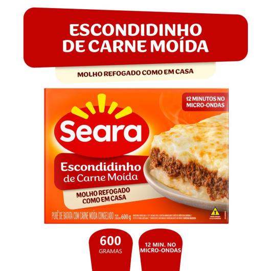 Escondidinho de carne Seara 600g - Imagem em destaque