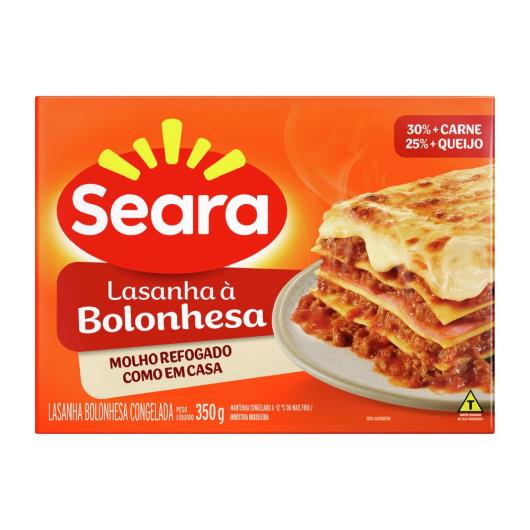 Lasanha à Bolonhesa Menu Gourmet Seara 350g - Imagem em destaque