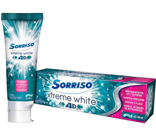 Creme Dental Sorriso Xtreme White 4D 90g - Imagem em destaque