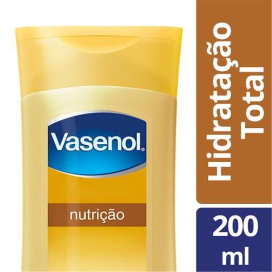 Loção Vasenol desodorante hidratante hidratação total nutrição 200ml - Imagem em destaque