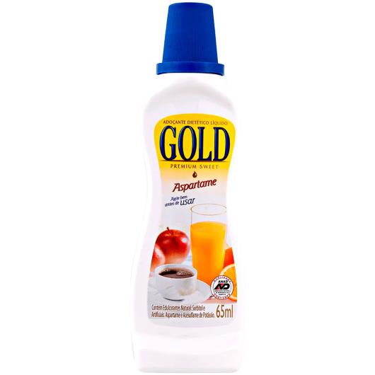 Adoçante líquido Gold 65ml - Imagem em destaque