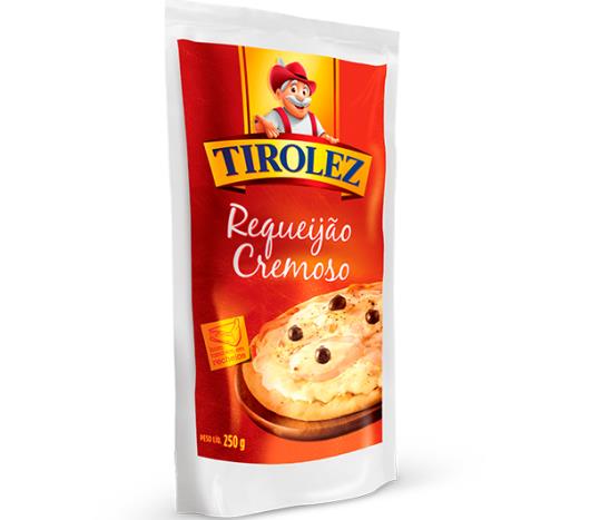 Requeijão Tirolez Cremoso Sachê 250g - Imagem em destaque