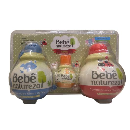 Bebê Natureza Shampoo Suave 230ml  + Condicionador Suave 230ml grátis colônia suave 30ml - Imagem em destaque