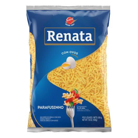 Macarrão com ovos Renata Parafusinho 500g - Imagem em destaque