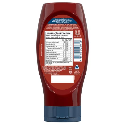 Ketchup tradicional Hellmann's 380g - Imagem em destaque