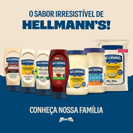 Ketchup tradicional Hellmann's 380g - Imagem em destaque