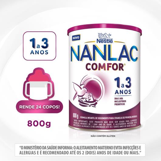Fórmula Infantil Nanlac Comfor 800g - Imagem em destaque