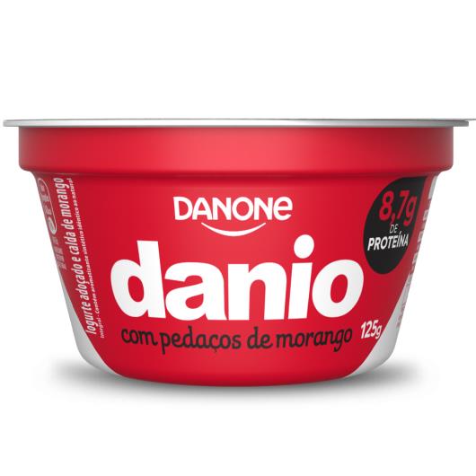 Iogurte Danone Danio de morango 125g - Imagem em destaque