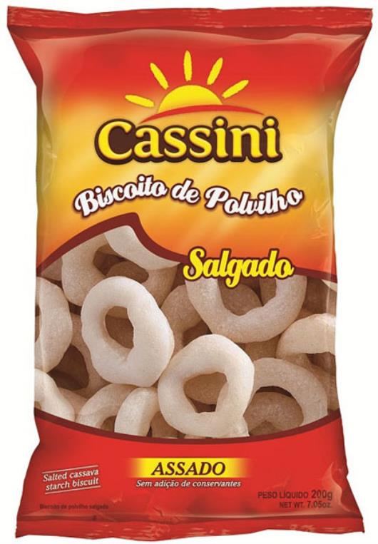 Biscoito de polvilho salgado Cassini 80g - Imagem em destaque