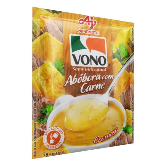 Sopa Individual Cremosa Abóbora com Carne Vono Pacote 17g - Imagem em destaque