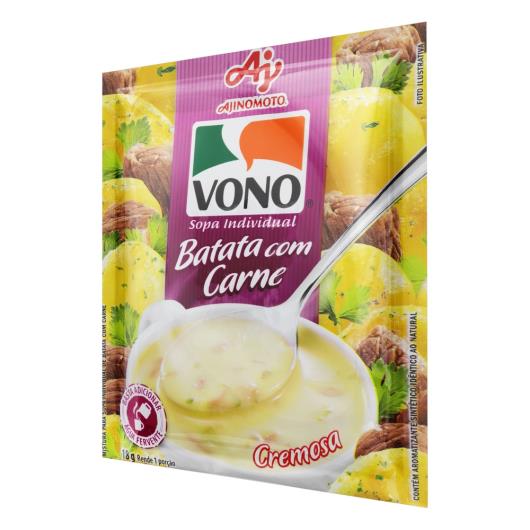 Sopa Individual Cremosa Batata com Carne Vono Pacote 18g - Imagem em destaque