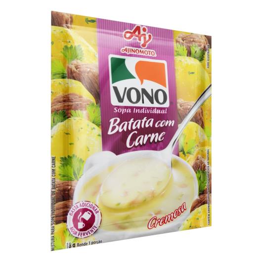 Sopa Individual Cremosa Batata com Carne Vono Pacote 18g - Imagem em destaque