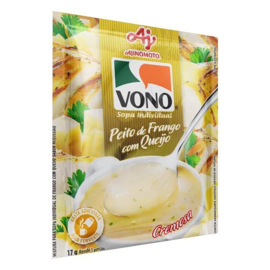 Sopa Individual Cremosa Peito de Frango com Queijo Vono Pacote 17g - Imagem em destaque