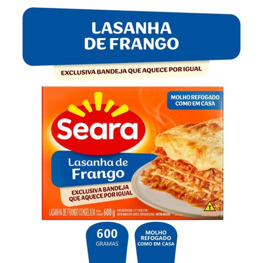 Lasanha Seara de frango 600g - Imagem em destaque