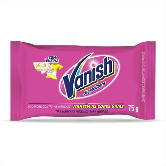 Vanish Tira Manchas Oxi Action Super Barra para roupas coloridas 75g - Imagem em destaque