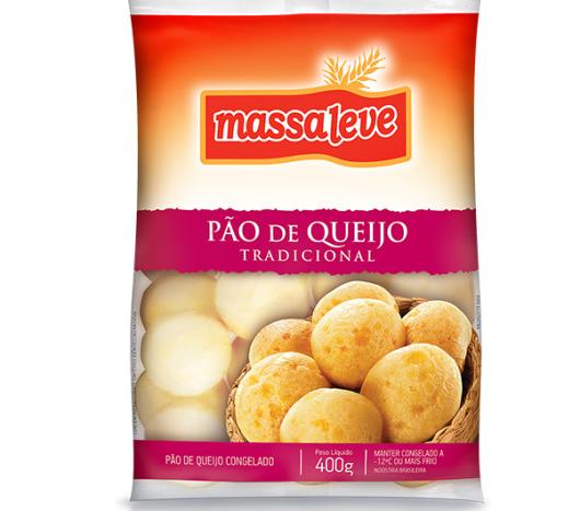 Pão de queijo tradicional Massa Leve 400g - Imagem em destaque