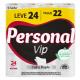 Papel higiênico Personal Vip folha dupla neutro 30m Leve 24 e Pague 22 - Imagem 7896110007427.png em miniatúra