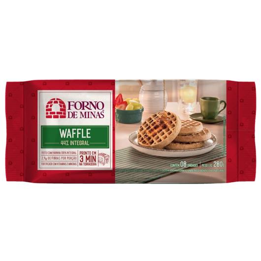 Waffle Integral Forno de Minas congelado 280g - Imagem em destaque