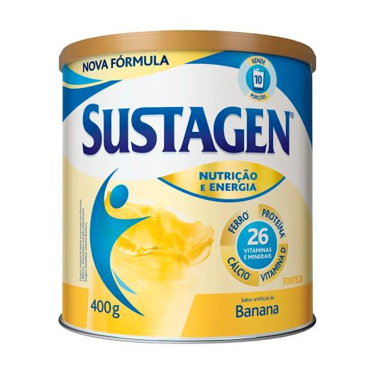 Pó para preparo para bebida Sustagen sabor banana 400g - Imagem em destaque