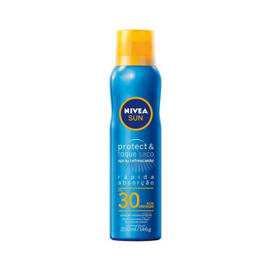 NIVEA SUN Protetor Solar Spray Protect & Toque Seco FPS30 200ml - Imagem em destaque