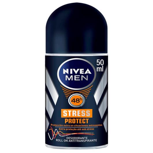 Desodorante Nivea roll on for men stress protect 50ml - Imagem em destaque