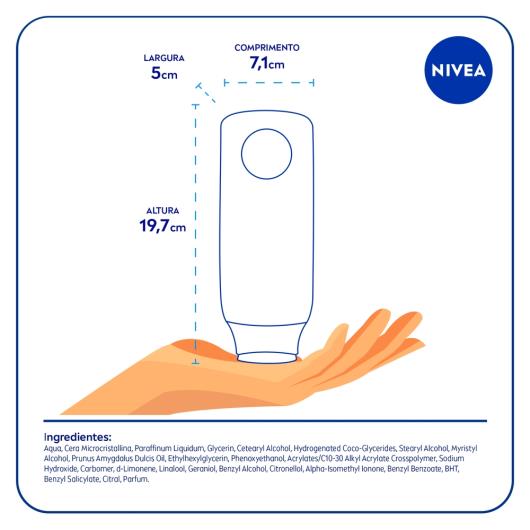Hidratante Desodorante para Banho Nivea Milk 250ml - Imagem em destaque