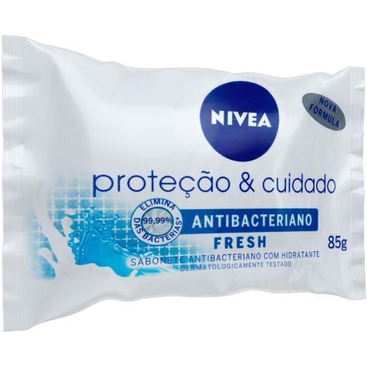 Sabonete em Barra Antibacteriano NIVEA Proteção & Cuidado Fresh 85g - Imagem em destaque