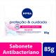 Sabonete em Barra Antibacteriano NIVEA Proteção & Cuidado Suave 85g - Imagem 1224107.gif em miniatúra