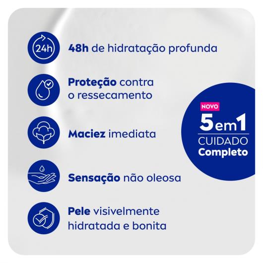 NIVEA Loção Hidratante Milk Pele seca a extrasseca 400ml - Imagem em destaque