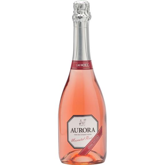 Vinho Espumante Aurora Moscatel Rosé 750ml - Imagem em destaque