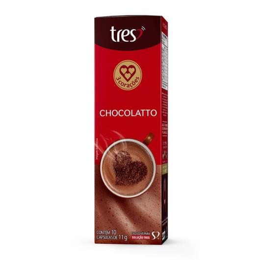 Capsula de Chocolate Quente Chocolatto 3 Corações 10 unid - Imagem em destaque